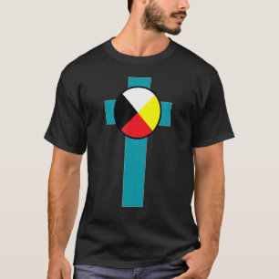 Medicine Wheel Native Amerikanische Ureinwohner Ch T-Shirt