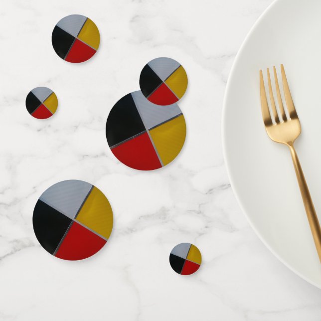 Medicine Wheel Table Confetti Konfetti (Gruppe)