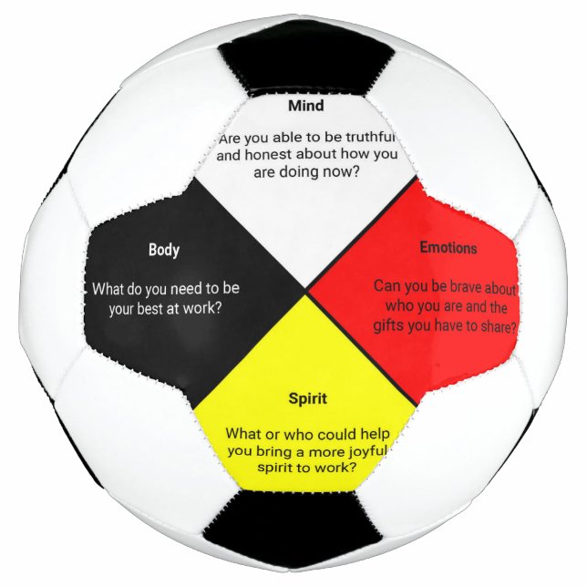 Medicine Wheels Soccer Ball (Vorderseite)