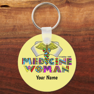 Medicine Woman individuelle Name Schlüsselanhänger