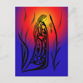 Medicine Woman Sunrise Prayers Postkarte