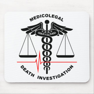 Medicolegal Death Investigation Mouse Pad Mousepad