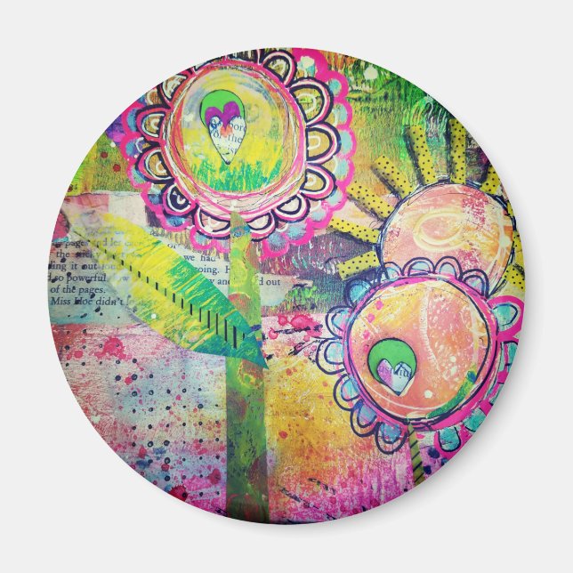 Mediengarten-Magnet Magnet (Vorne)