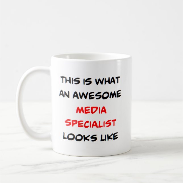 Medienspezialist, phantastisch kaffeetasse (Links)