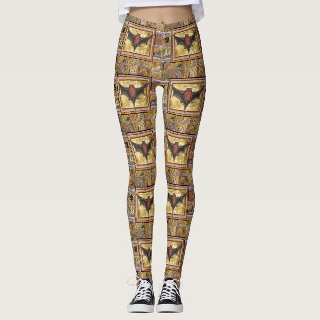 MEDIEVAL BESTIARY, FLYYBAT,WALDTIERE LEGGINGS (Vorderseite)