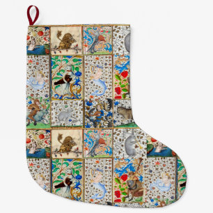 MEDIEVAL BESTIARY PLAYER MUSIKINSTRUMENTE GROßER WEIHNACHTSSTRUMPF