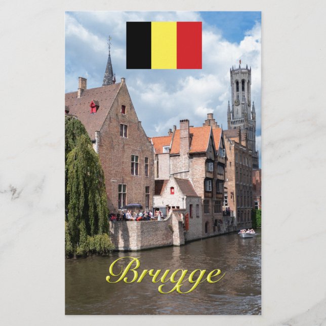 Medieval Brugge - Pro Foto Briefpapier (Vorderseite)