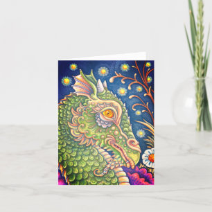 MEDIEVAL DRAGON HEAD PORTRAIT, WHIMSICAL FANTASY