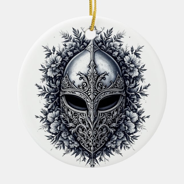 Medieval Fantasy Helmet Ornament (Vorne)