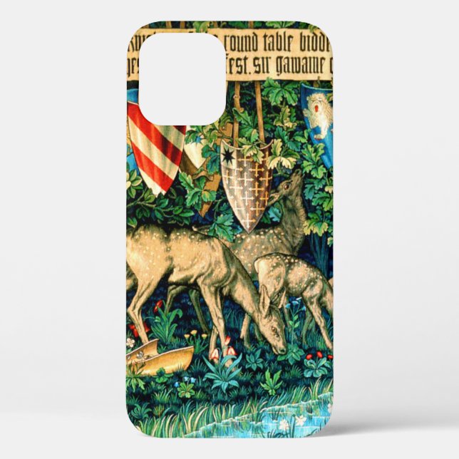 Medieval King Arthur William Morris Case-Mate iPhone Hülle (Rückseite)