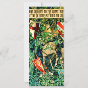 Medieval King Arthur William Morris Einladung