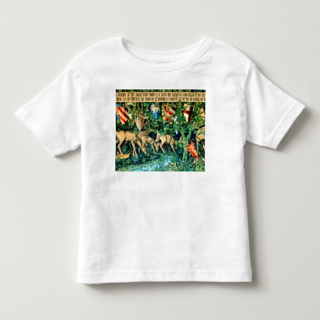 Medieval King Arthur William Morris Kleinkind T-shirt (Vorderseite)