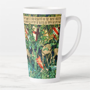 Medieval King Arthur William Morris Milchtasse