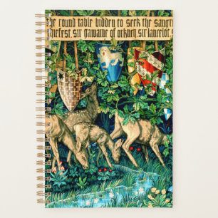 Medieval King Arthur William Morris Planer