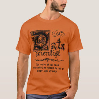 Medieval Master Data Scientist T-Shirt