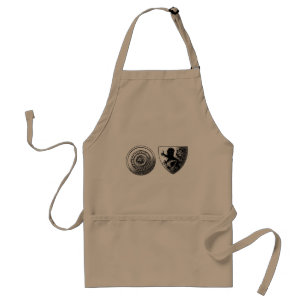 Medieval Shields Apron Schürze