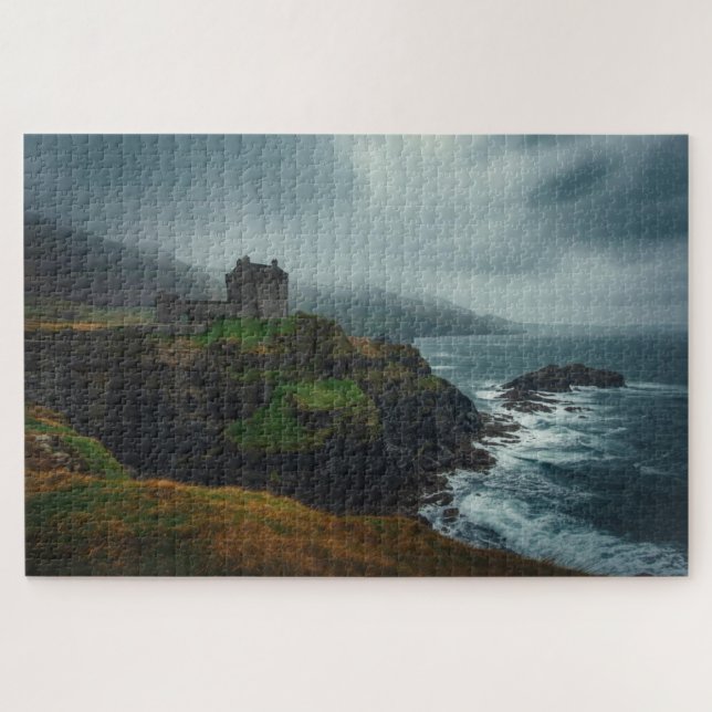 Medieval Welsh Castle Jigsaw Puzzle (Horizontal)