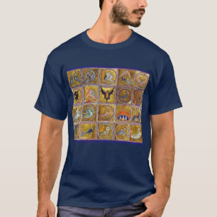 MEDIEVENT BESTIARY, FANTASTISCHE TIERE, GOLD ROT B T-Shirt