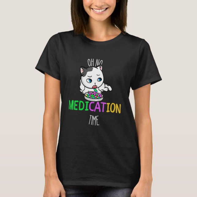 Medikament  Katzenmedikament T-Shirt (Vorderseite)