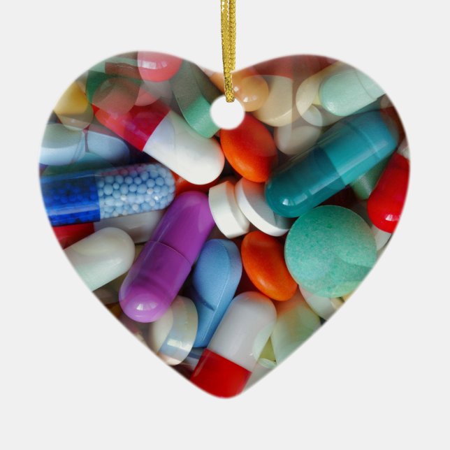 Medikamente Keramikornament (Vorne)