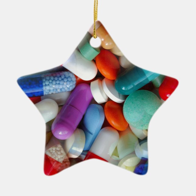 Medikamente Keramikornament (Vorne)