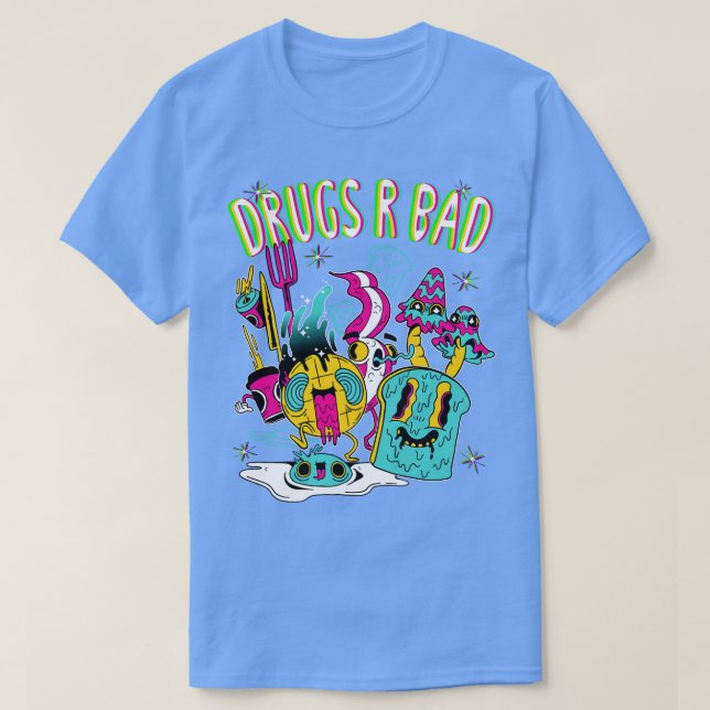 Medikamente oder schlechtes Frühstück T-Shirt (Design vorne)