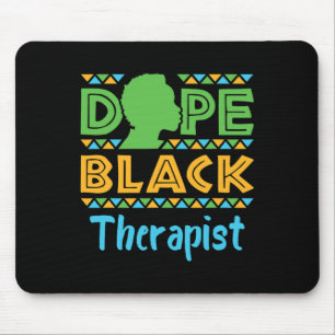 Medikamente Schwarze Therapeutin Psychische Gesund Mousepad