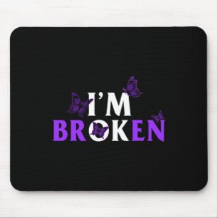 Medikamentenüberdosis Bewusstsein, dass ich gebroc Mousepad