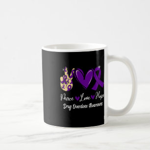 Medikamentenüberdosis Bewusstsein Frieden Liebe Ho Kaffeetasse