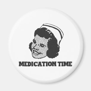 Medikamentenzeit Lustiger Krankenpfleger Parodie H Magnet