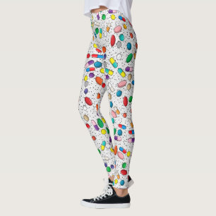 Medikation Krankenpflege Ärztliche Pille Design Leggings