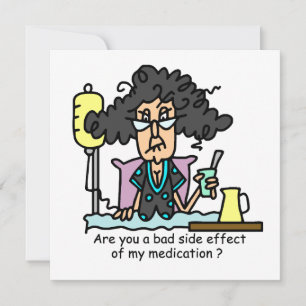 Medikations-Nebenwirkungs-dunkles Haar