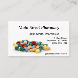 Medikations-Visitenkarte Visitenkarte