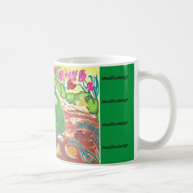 Medilludesign - Interbeing Tassen-Schale Kaffeetasse (Rechts)