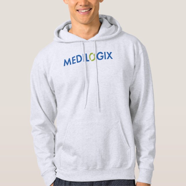 MEDILOGIX Männerstandardlogo Hoodie (Vorderseite)