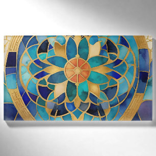 "Medina Maze: marokkanisch Inspiriertes geometrisc Namenschild