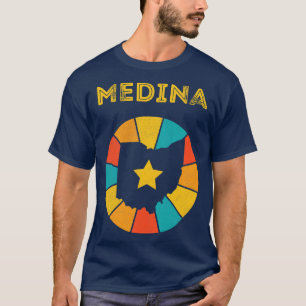 Medina Ohio Vintag Beunruhigtes Souvenir 1 T-Shirt