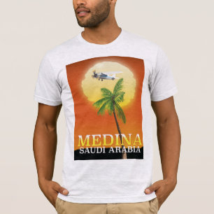 Medina Saudi Arabia Reiseplakat T-Shirt