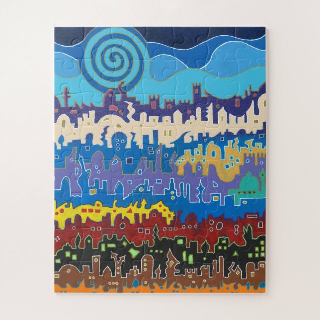 Medina von Fez - Puzzle (Vertikal)