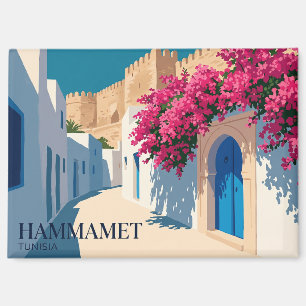 Medina von Hammamet Tunesien Magnet