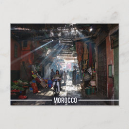 Medina von Marrakesch - Souks von Marrakesch, Maro Postkarte