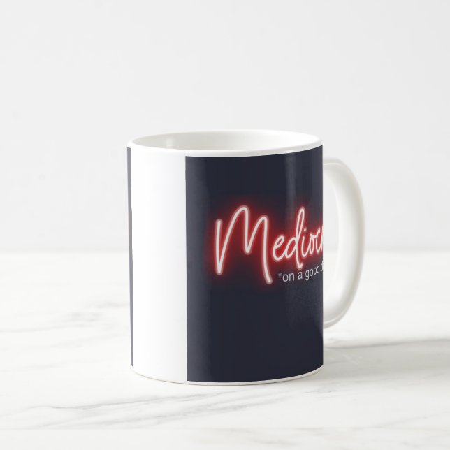 Mediocre! coffee mug kaffeetasse (VorderseiteRechts)