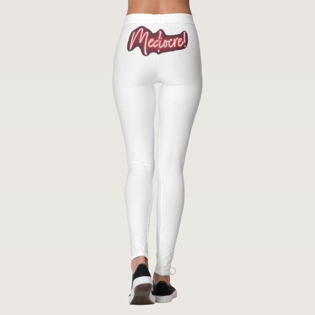 Mediocre! Leggings (Rückseite)