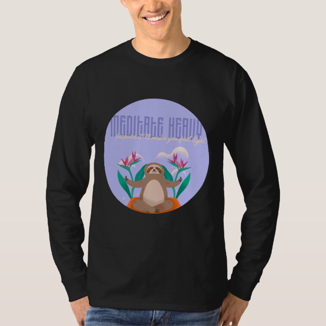 Meditat Heavy T-Shirt (Vorderseite)