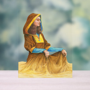 Meditation Acrylschild