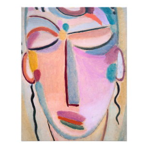 Meditation Alexej von Jawlensky Figurative Art Fotodruck