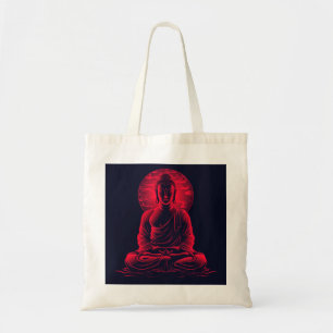 Meditation Buddha Digitale Kunst Tragetasche