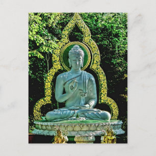 Meditation Buddha Postcard Postkarte