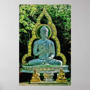 Meditation Buddha Print Poster