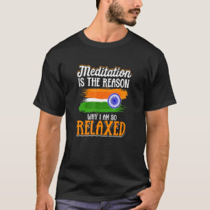 Meditation Buddha Religiöser Buddhismus Monk Budha T-Shirt